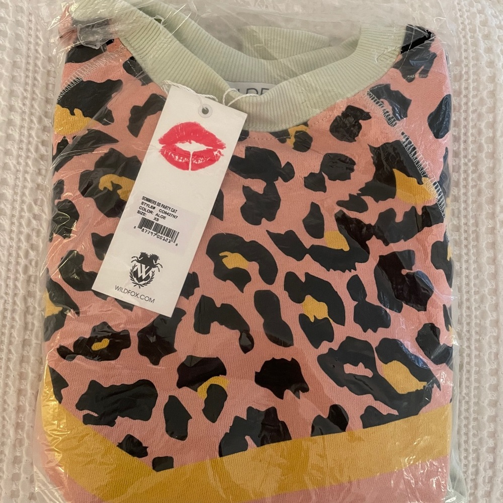 Wildfox Party Cat Sommers Sweatshirt